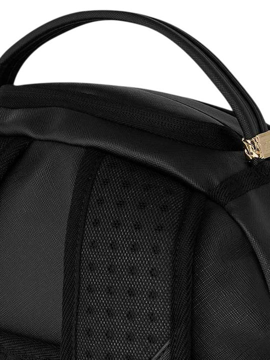 Sprayground Lux Black Ghost Drip School Backpack Junior High-High School Black 29 x 15 x 46cm