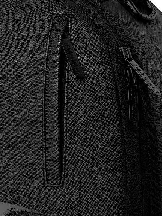 Sprayground Lux Black Ghost Drip School Backpack Junior High-High School Black 29 x 15 x 46cm