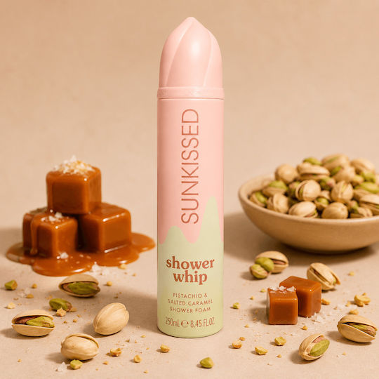 Sunkissed Moisturizing Shower Butter with Caramel Scent 250ml
