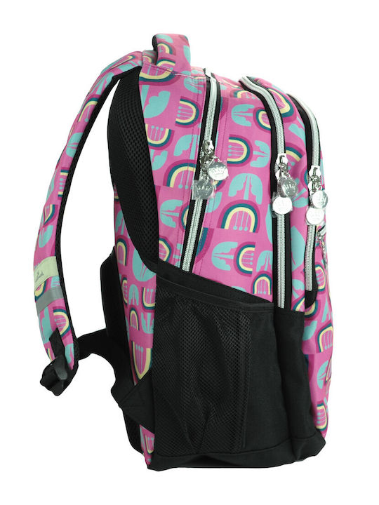 Back Me Up School Backpack For Elementary Pink 30L 30 x 28 x 48cm