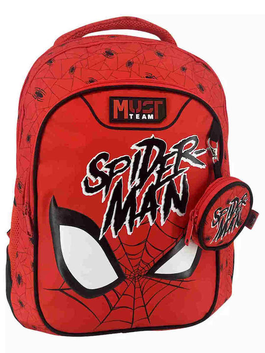 Spiderman Schulranzen Rucksack Grundschule Rote 25lt 32 x 18 x 43cm