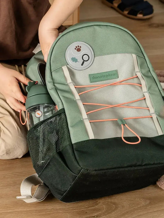 Done by Deer Schulranzen Rucksack Grundschule Grüne 13 Liter