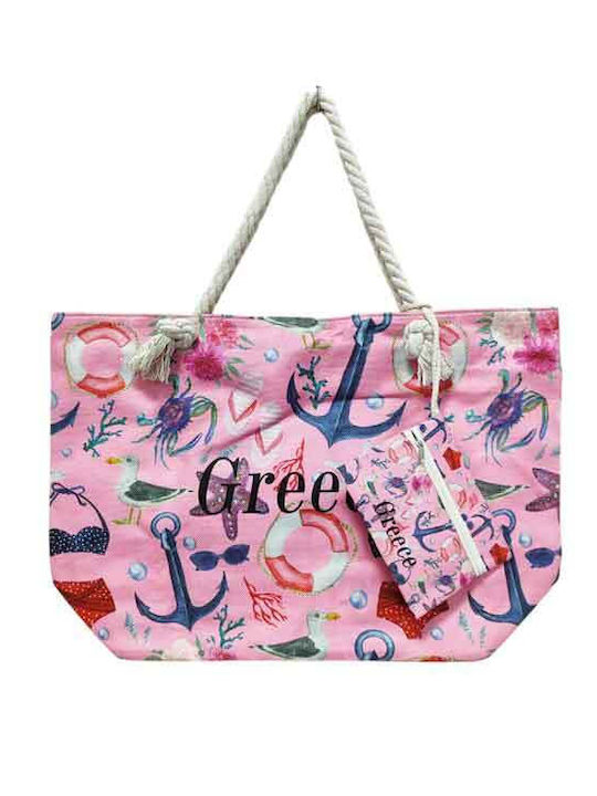 Multicolour Beach Bag