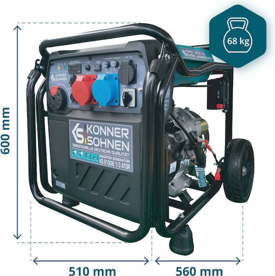 Könner & Söhnen Γεννήτρια Inverter Βενζίνης