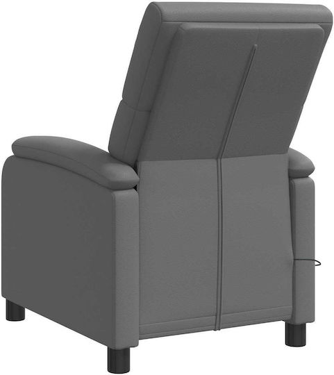 Relax Sessel Massage Grau 66x95x100cm