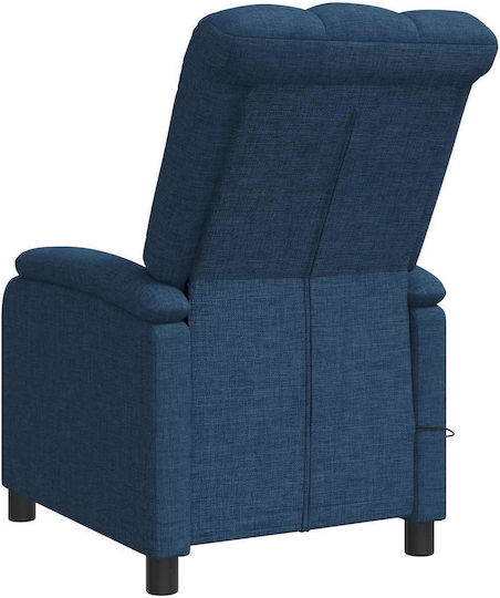 Πολυθρόνα Relax Massage Μπλε 66x95x100cm