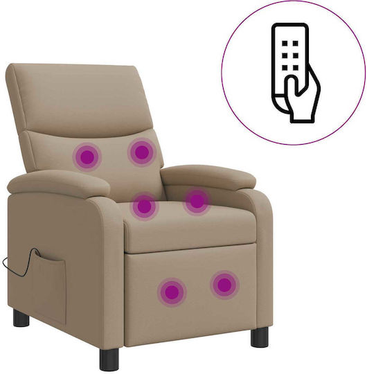 Relax Massage Sessel Kaffeebraun 66x95x100cm