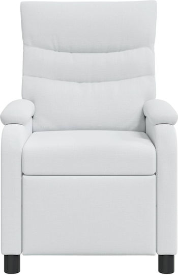 Relax Massage Armchair White 66x95x100cm
