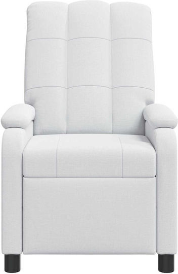 Relax Sessel Massage Weiß 66x95x100cm