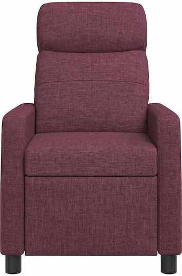Πολυθρόνα Relax Massage Μοβ 66x95x100cm