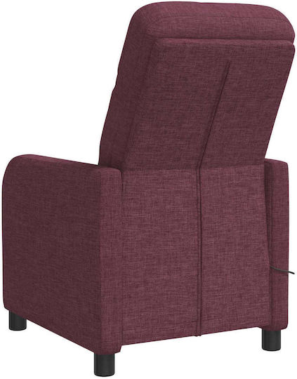 Relax Massage Sessel Lila 66x95x100cm