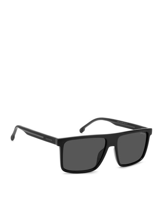 Carrera C Sport Unisex Sunglasses with Black Horn-Rimmed Frame and Grey Lens
