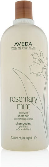 Aveda Rosemary Mint Purifying Shampoos Tiefenreinigung & Glanz für Alle Haartypen 1000ml