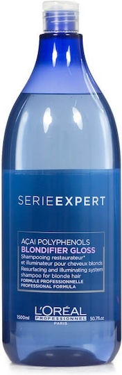 L'Oréal Professionnel Blondifier Gloss Σαμπουάν Αναδόμησης/Θρέψης & Διατήρησης Χρώματος για Βαμμένα Μαλλιά 1500ml