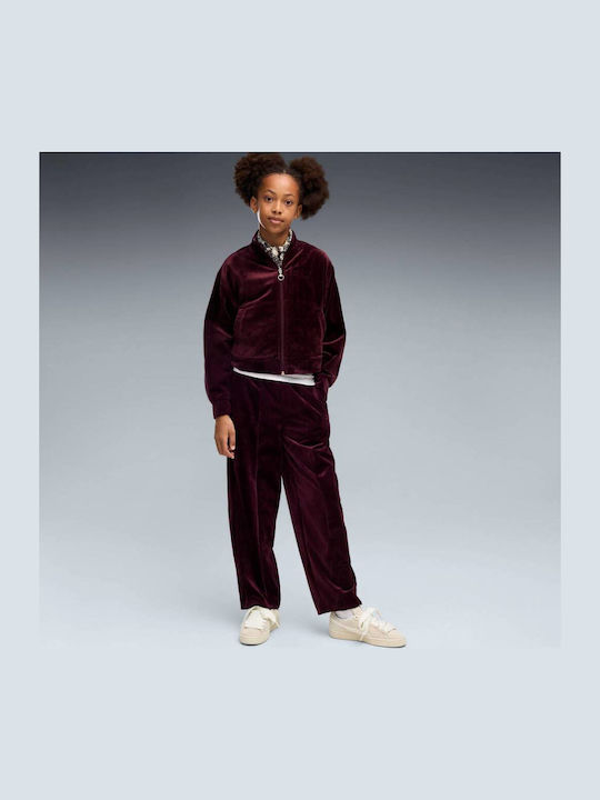 Kinder-Sweatshirt Strickjacke Ruby Rot Ess Ess