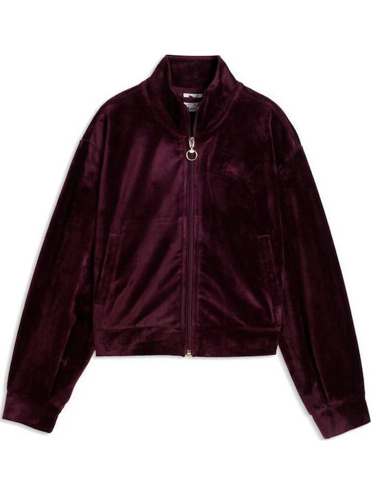 Kinder-Sweatshirt Strickjacke Ruby Rot Ess Ess