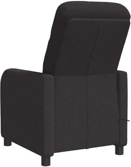 Πολυθρόνα Relax Massage Μαύρο 66x95x100cm