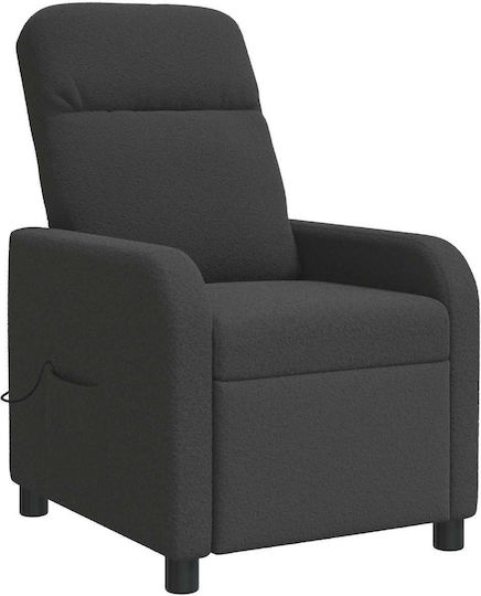 Πολυθρόνα Relax Massage Σκούρο Γκρι 66x95x100cm