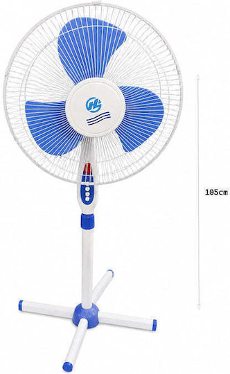 Ventilator De Pardoseală Alb
