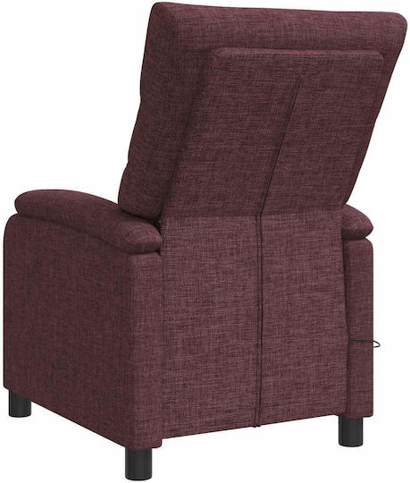 Relax Massage Sessel Lila 66x95x100cm