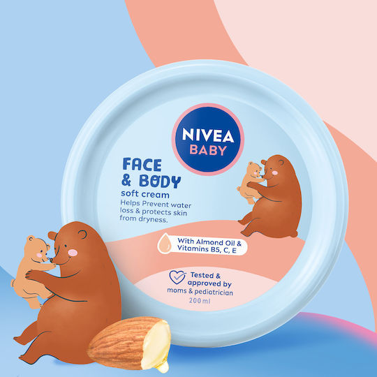 Nivea Moisturizing Κρέμα για Ενυδάτωση 200ml