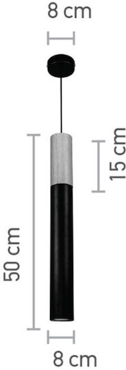 Inlight 4017 Pendant Light White with Socket GU10 62x40cm