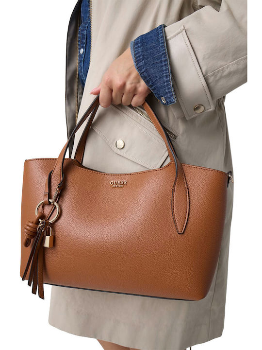 Melody Melody Set Damenhandtasche / Schultertasche Caramel