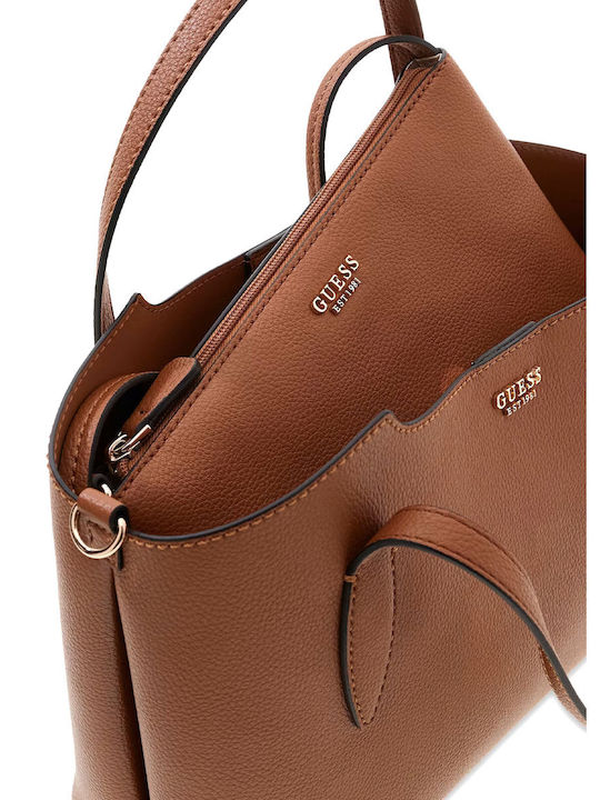 Melody Melody Set Damenhandtasche / Schultertasche Caramel
