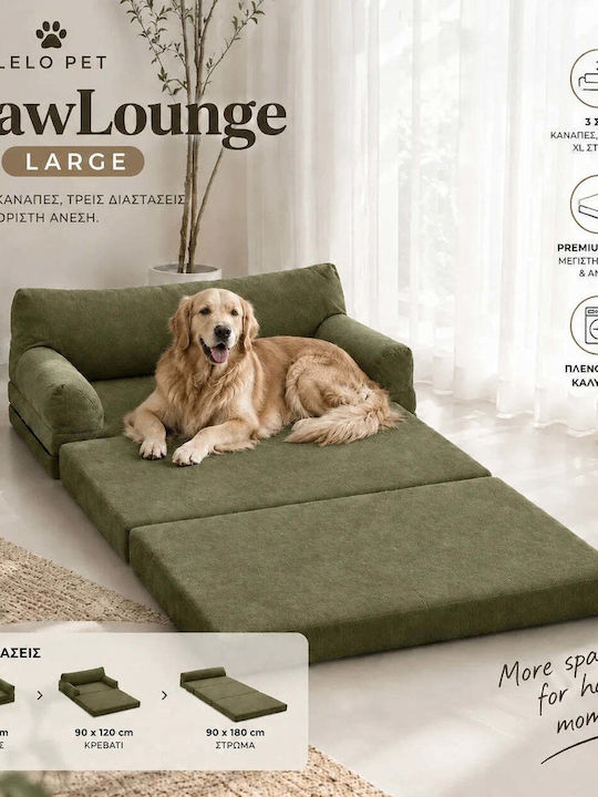 Lelo Pet Pawlounge Hundebetten Grüner 90x180cm