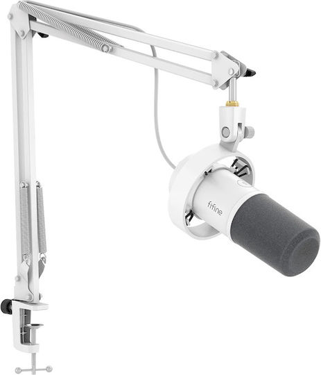 Fifine K688CT Δυναμικό Μικρόφωνο για Φωνητικά σε Λευκό Χρώμα