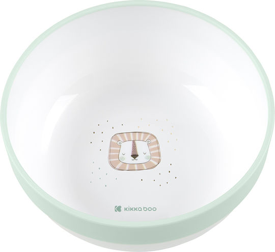 Kikka Boo Feeding Set Savanna made of Silicone Green 5pcs for 6+ months