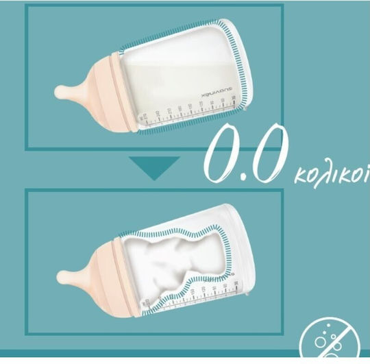 Suavinex Zero Flaschenwarzen aus Silikon Schneller Fluss für 6+ Monate 2 Stück