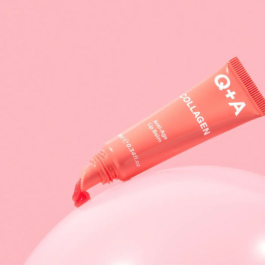 Q+A Natural Skincare Lip Balm Collagen Tinted Lip Balm 10ml
