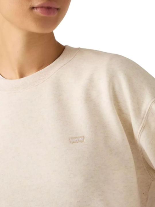 Everyday Crew Lang Damen Sweatshirt Oatmeal Heather