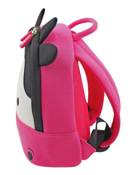 NOHOO Schulranzen Rucksack Kindergarten Rosa 26 x 13 x 32cm
