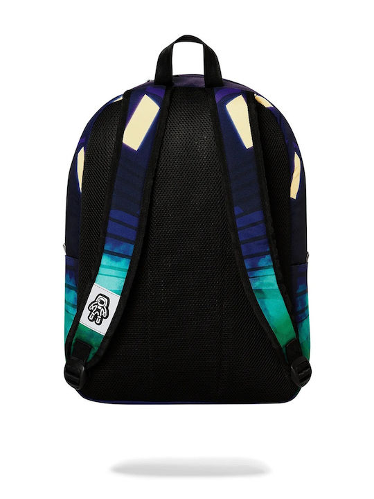 Space Junk Space Junk Schulranzen Rucksack für Junior High-High School mit Flaschenhalter Mehrfarbige 31 x 20 x 45cm