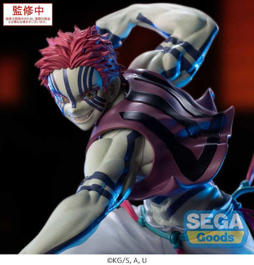 Banpresto Demon Slayer Kimetsu No Yaiba Xross Link Anime Akaza Figure 14cm
