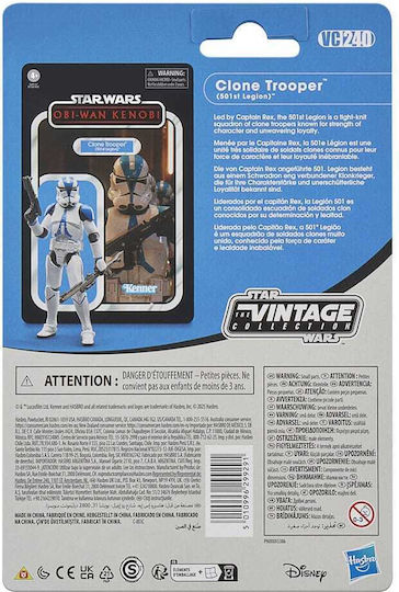 Star Wars Vintage Collection Obi-wan Kenobi Clone Trooper 501-ви Легион Фигура за Действие 10см