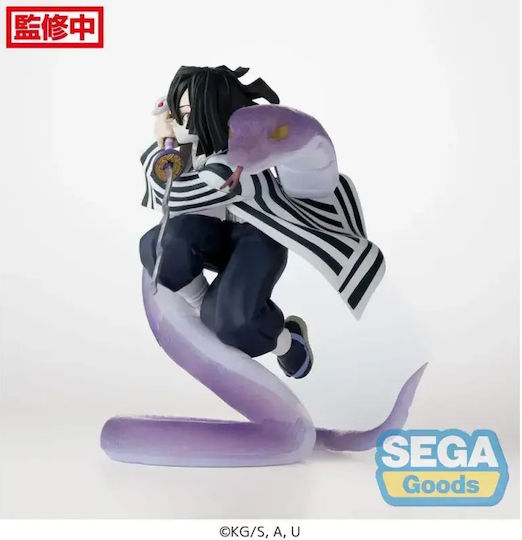 Sega Убиец На Демони: Убиец На Демони: Kimetsu No Yaiba - Xross Link Аниме: Obanai Iguro Hashira Training Arc Фигура