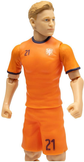 Banbo Toys Нидерландия Футбол Ф Де Йонг Екшън Фигура 20см 81232