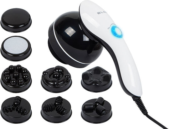 Blow Body Massage Device for Anti-Cellulite Black