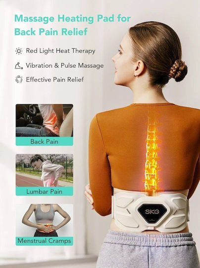 SKG Massage Device for the Back White
