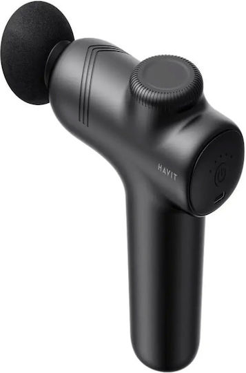Havit MG1508 Waffe Massage für den Körper mit Vibration Schwarz