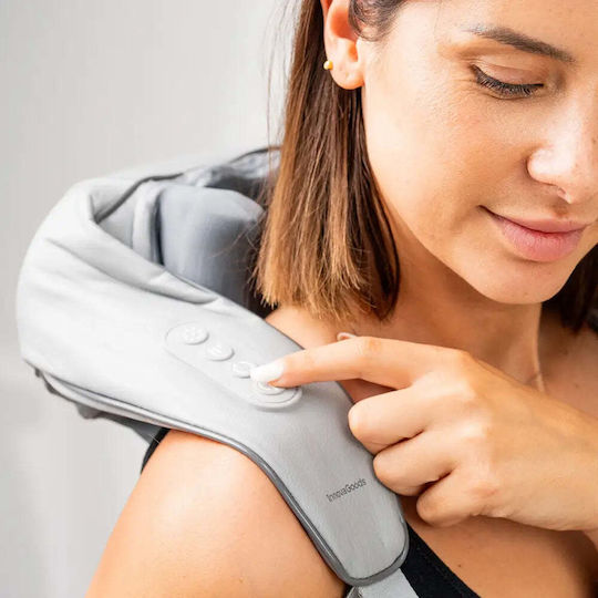 InnovaGoods 6d Silax Massage Device for the Neck & the Back Gray