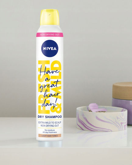 Nivea Fresh Revive Dry Shampoos Reconstruction/Nourishment for Coloured Hair 200ml