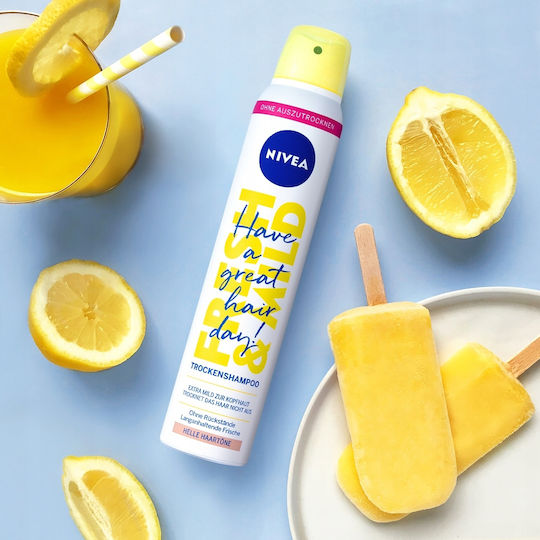 Nivea Fresh Revive Dry Shampoos Reconstruction/Nourishment for Coloured Hair 200ml