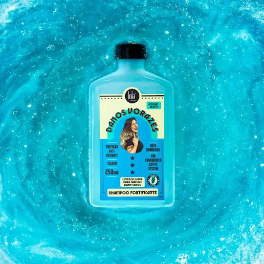 Lola Cosmetics Danos Vorazes Σαμπουάν Λάμψης για Ταλαιπωρημένα Μαλλιά 250ml