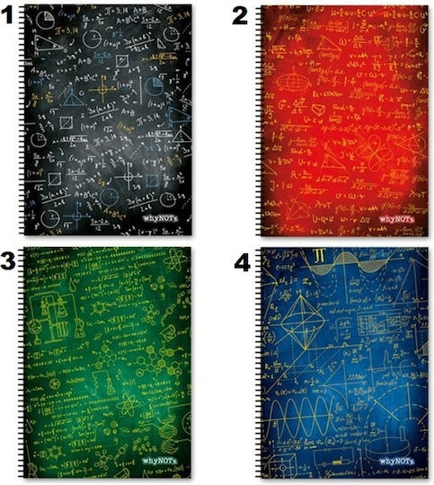 Neohart Spiral Notebook Ruled A4 60 Sheets 2 Subjects Science
