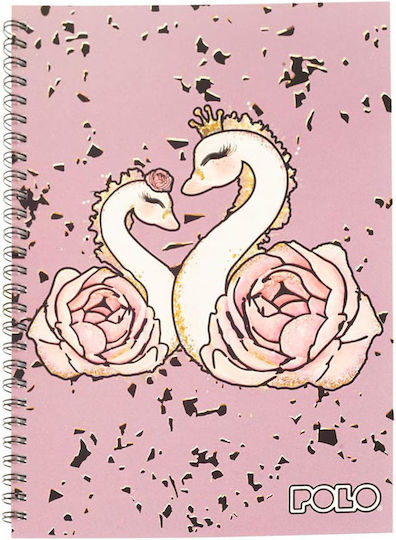 Polo Design Spiral Notebook 17x25cm 3 Subjects Wolf 919002-8283