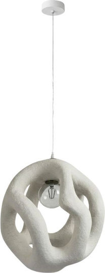 Atman Κρεμαστό Φωτιστικό Χρυσό με Ντουί E27 45x45x50εκ.